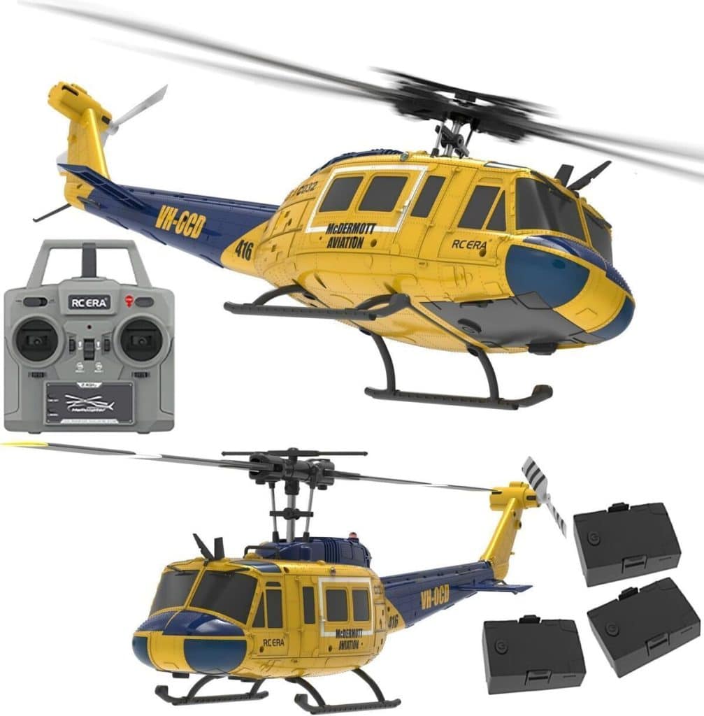 Test : hélicoptère télécommandé Ssccgym UH-1 Expert 6CH 315 mm