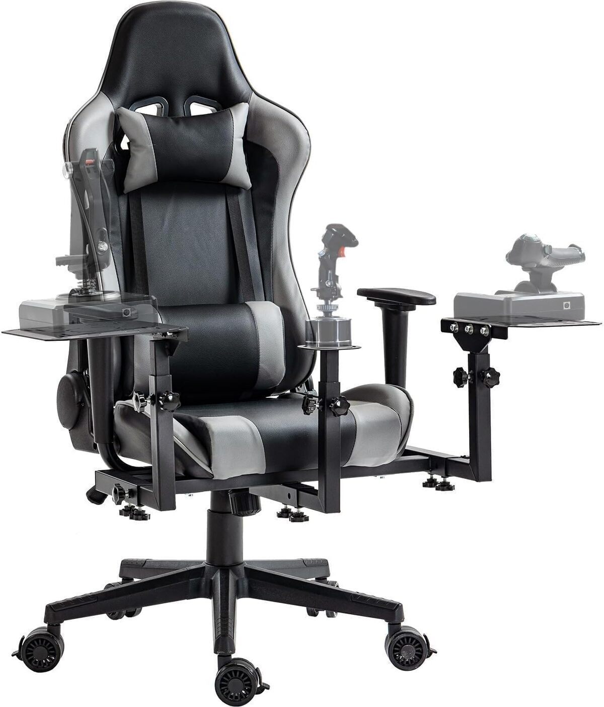 Test Marada support de joystick avec chaise réglable pour simulateur de vol