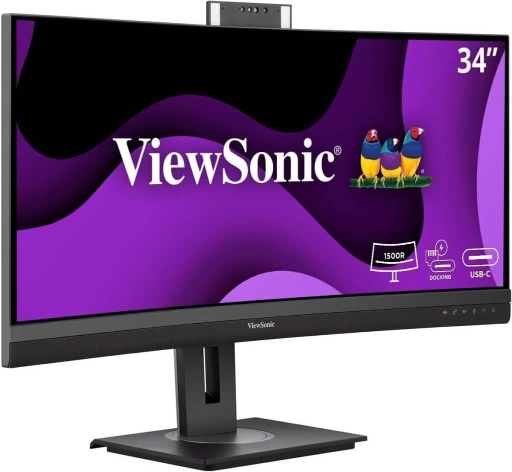 Test : viewsonic vg3457cv écran 34' uwqhd avec webcam intégrée
