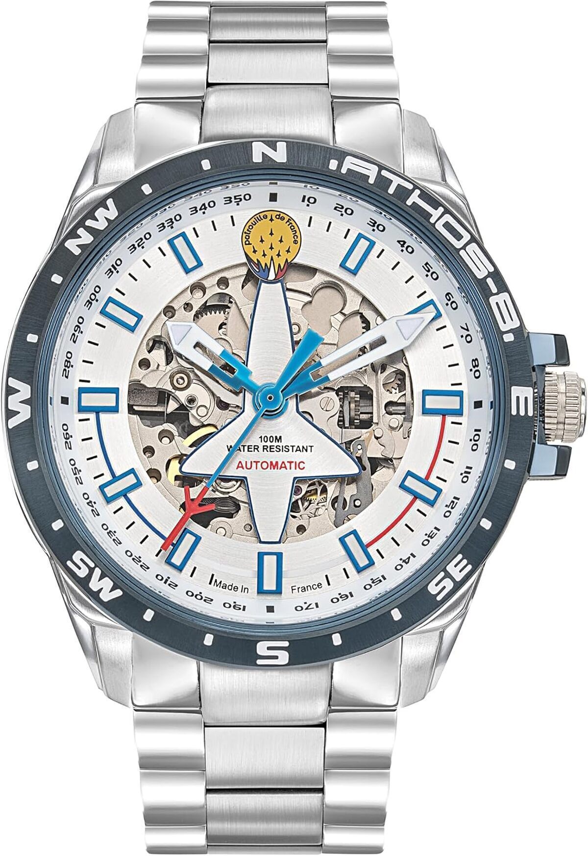 Avis sur la montre aviateur Patrouille de France Athos 8