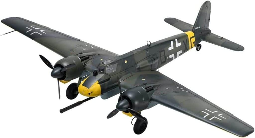 Test de la maquette avion Henschel Hs 129 B-3 Zoukei-Mura 1 : 32