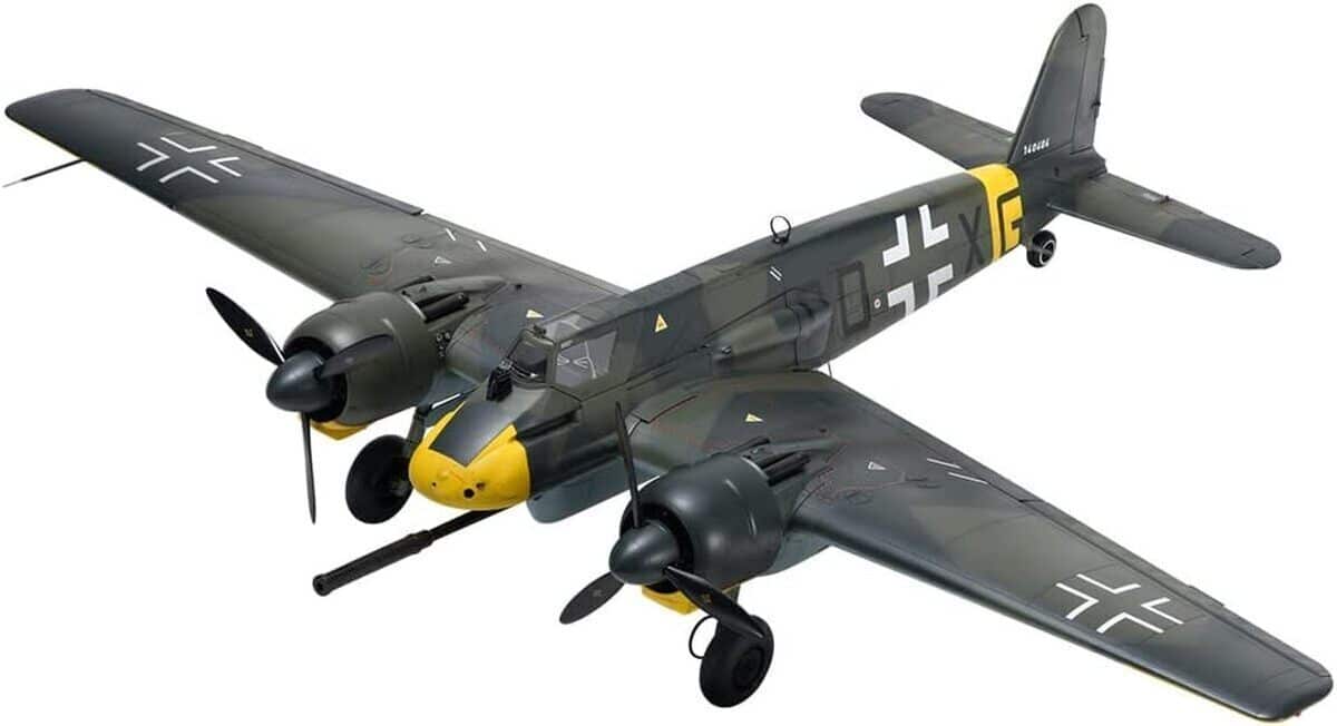 Test de la maquette avion Henschel Hs 129 B-3 Zoukei-Mura 1 : 32