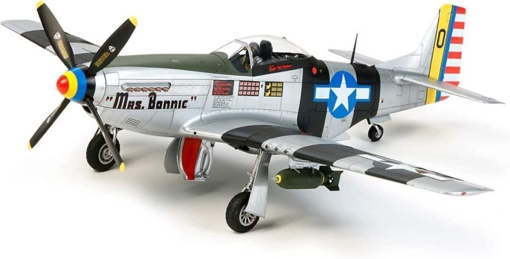 Test de la maquette P-51D/K Mustang Pacifique Tamiya