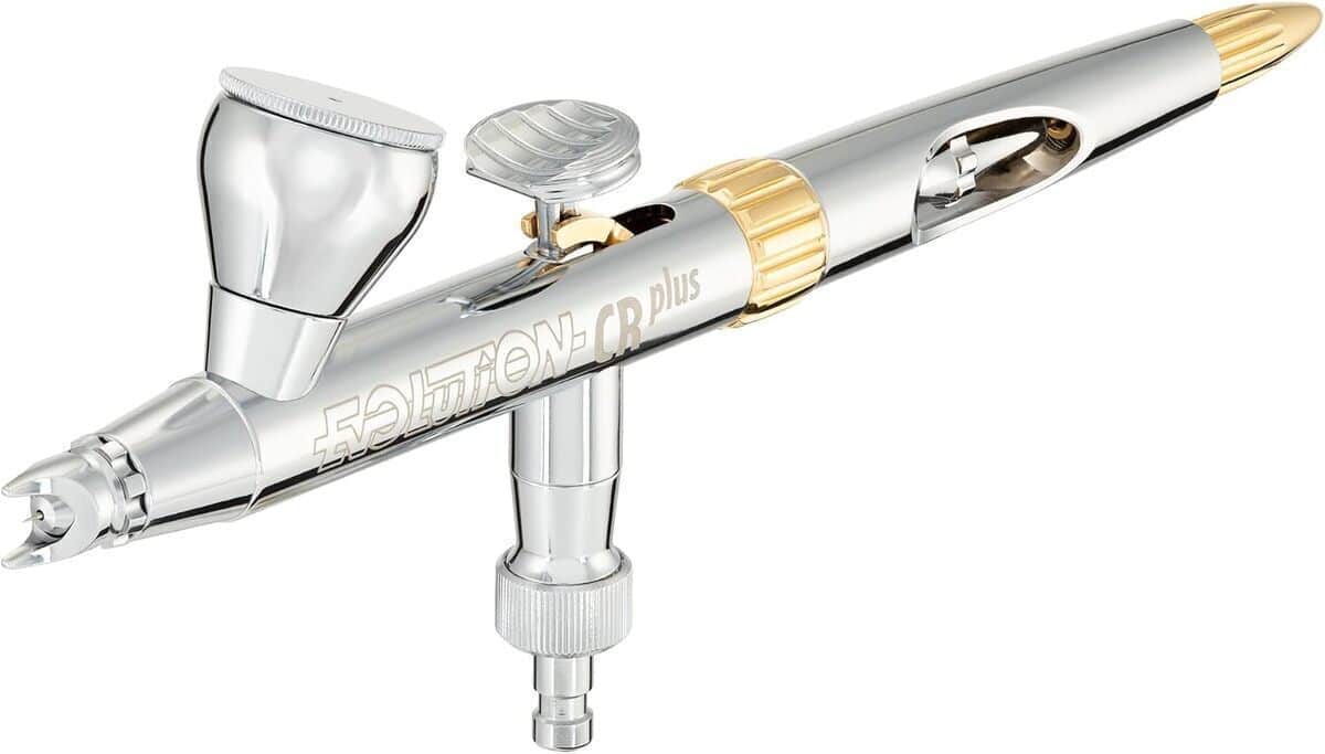 Test de l'aérographe Harder & Steenbeck Evolution 2026 CRplus Solo (0.28 mm, 2 ml)