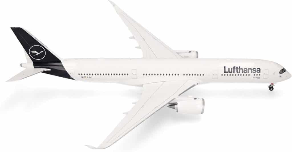 Test du modèle réduit Herpa Airbus A350-900 Leipzig, collection 1 : 200