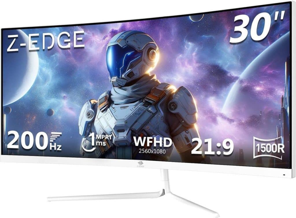 Test Z-Edge écran PC gamer incurvé 200Hz 30