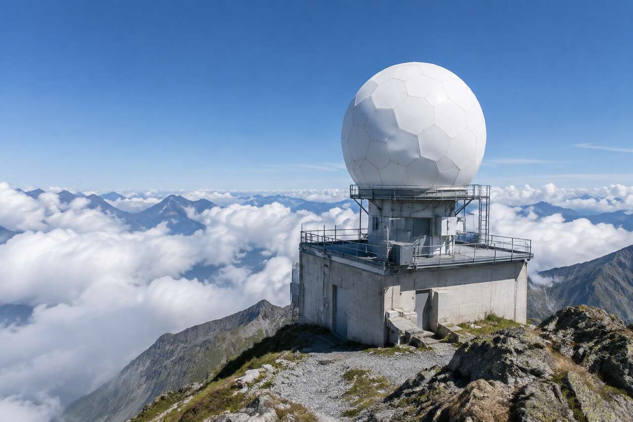Radar météo et prévisions faciles en pleine altitude