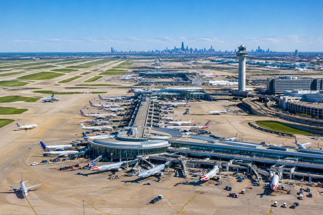 O'Hare Chicago : gestion de la complexité des flux aériens
