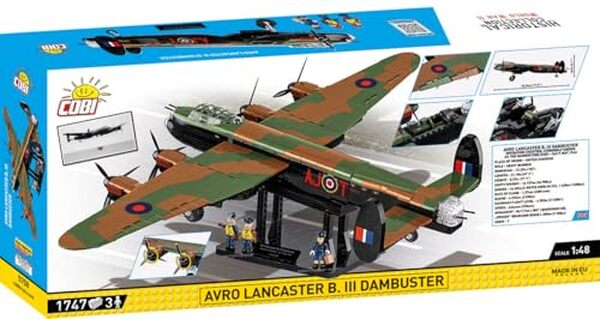 Découvrez notre test complet du COBI Avro Lancaster B III dambusters Executive Edition : caractéristiques, qualité de construction et verdict sur cette maquette de collection prestigieuse. 