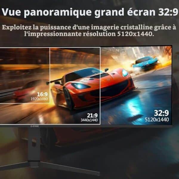 Découvrez notre test détaillé de l'écran gamer incurvé Z-Edge 49 pouces ultra immersif. Performances, qualité d'image et ergonomie analysées pour les gamers exigeants. 