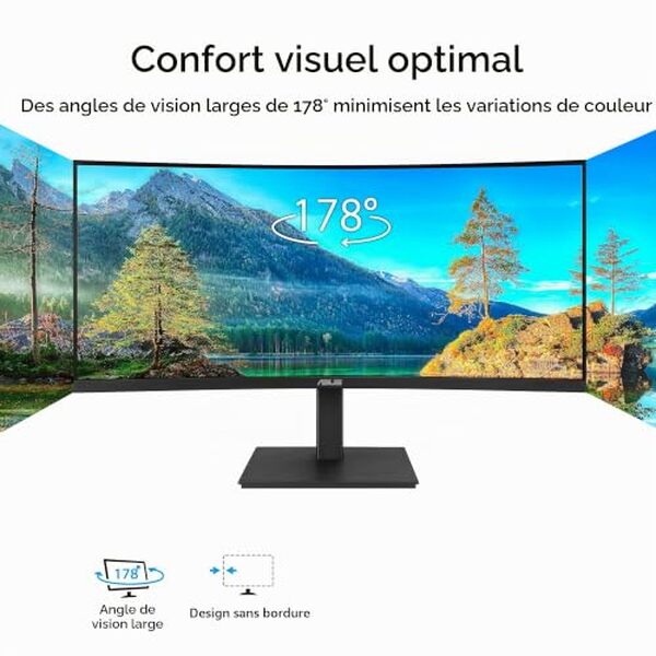 Découvrez notre test complet du moniteur ASUS Business VA34VCPSR : design ergonomique, performance visuelle et productivité pour votre poste de travail. 