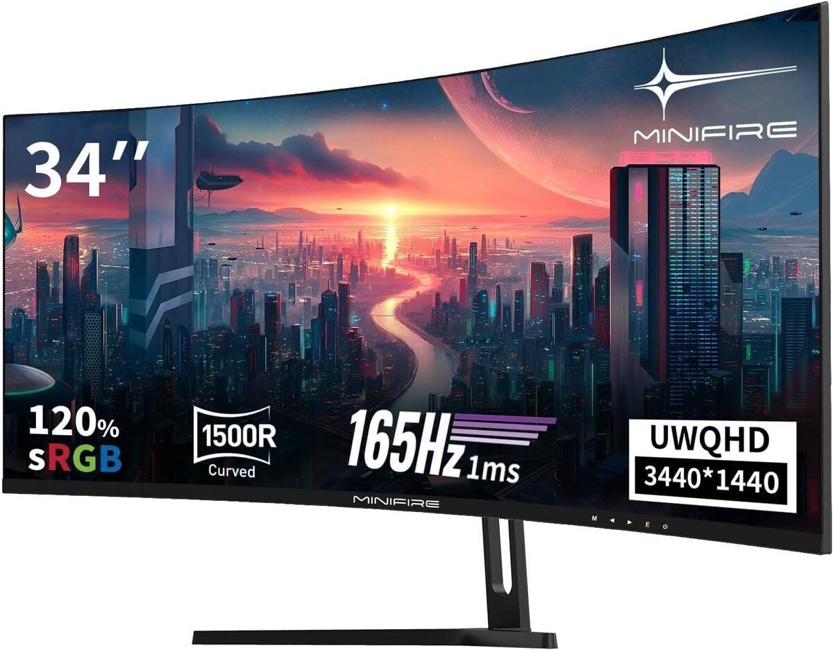 Test du Minifire MFG34C5Q : écran pc gaming 34 pouces ultra fluide