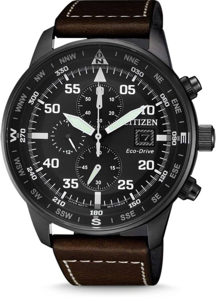Test montre Citizen Aviator CA0695-17E : élégance et précision